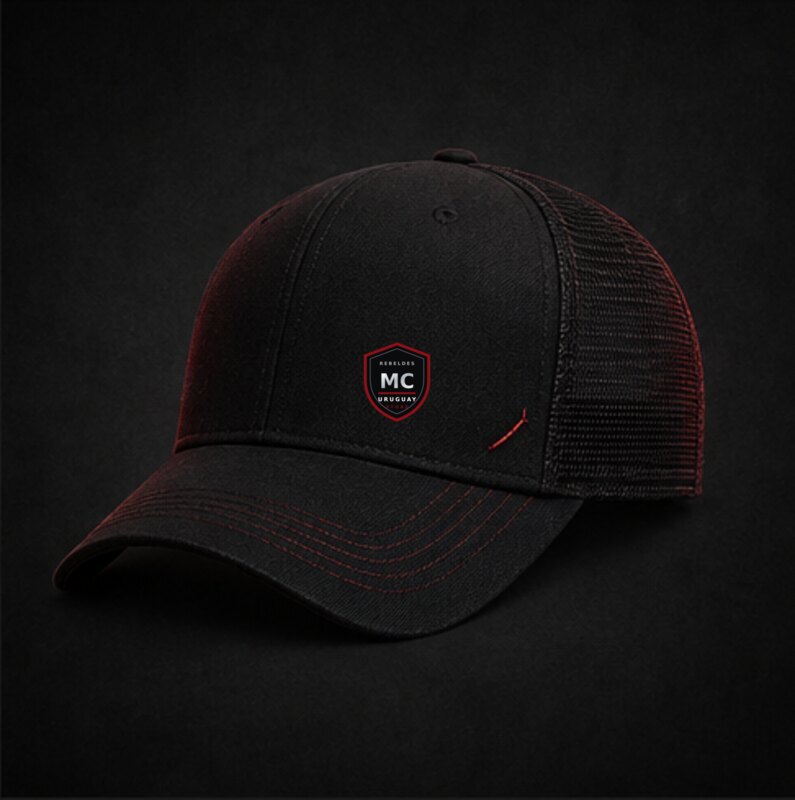 Gorra Trucker Negra