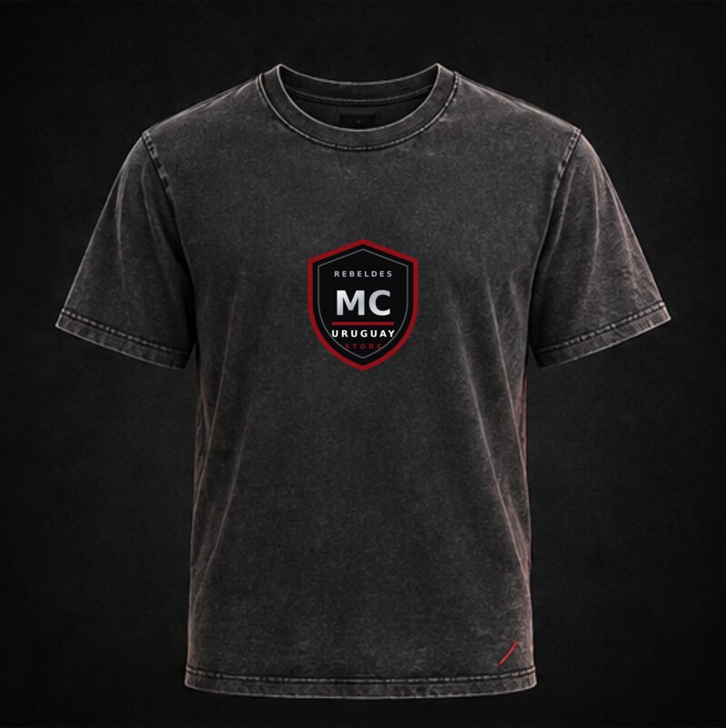 Remera Vintage Gris